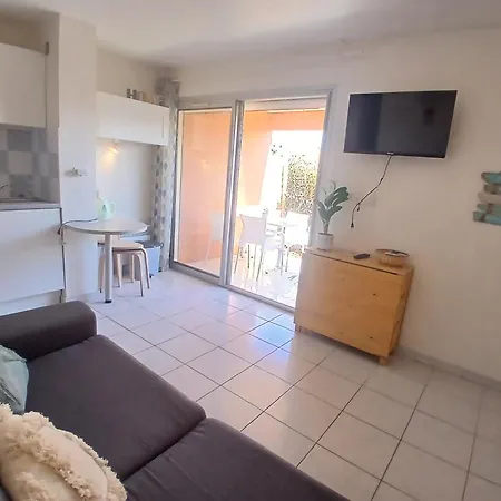 Apartmán Le Primavea Rez-de-chaussee De Jardin Agde